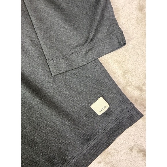 VUORI Mens Tradewind Performance Gray Long Sleeve Size XL TShirt Activewear - Picture 3 of 8